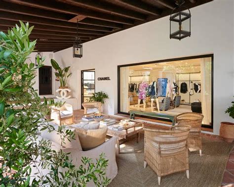 CHANEL opens new seasonal store in Marbella, Spain.